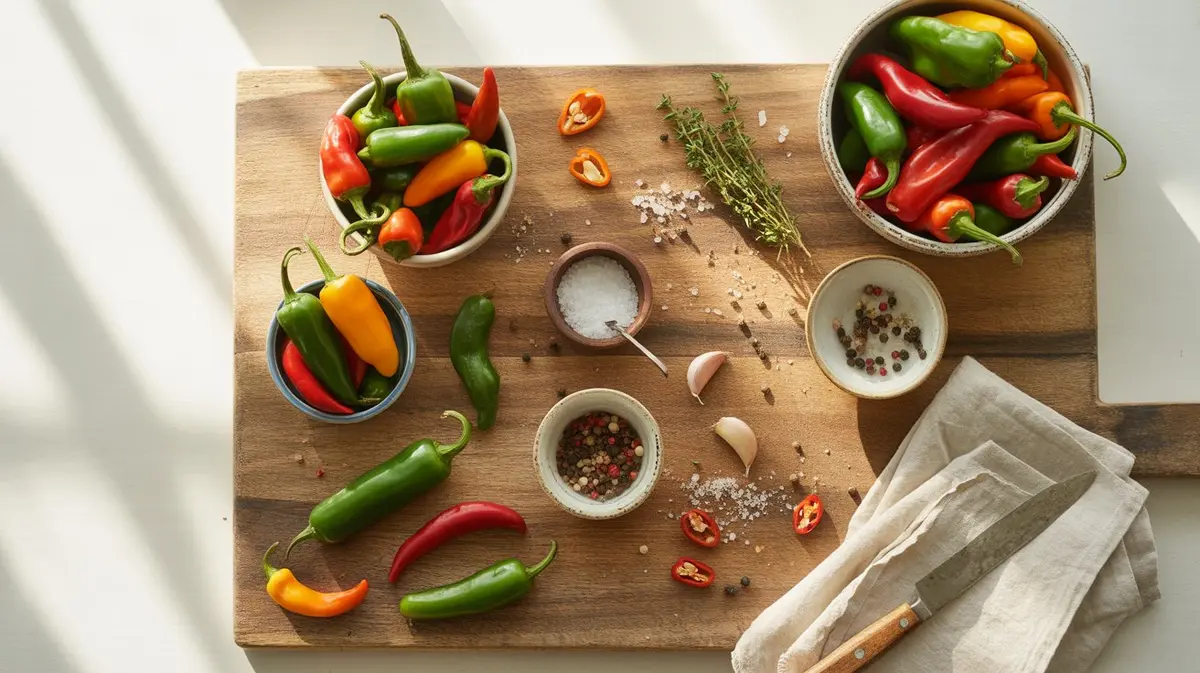 Best Peppers for Fermenting - visual guide and reference