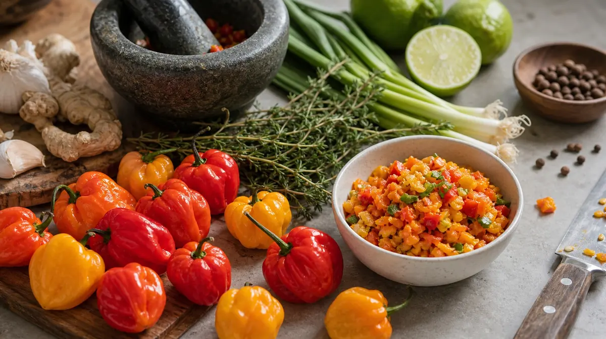 Peppers in Caribbean Cooking: Island Heat Guide - visual guide and reference