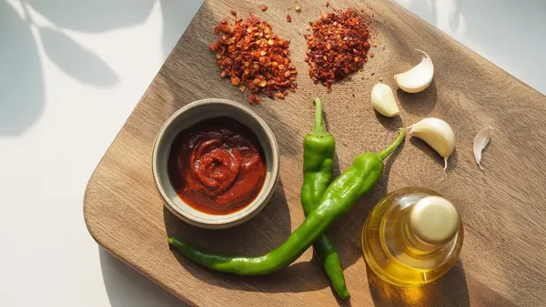 Peppers in Korean Cooking