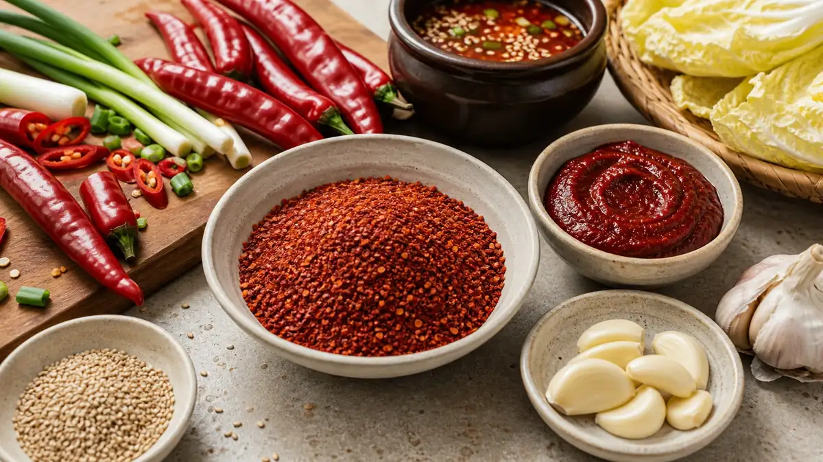 Peppers in Korean Cooking - visual guide and reference