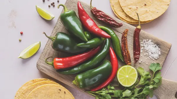 Peppers in Mexican Cooking