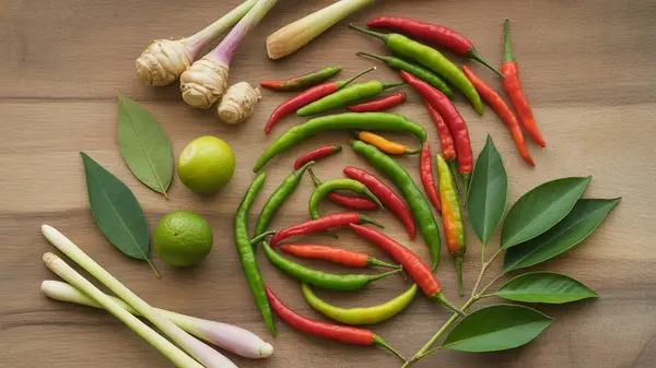 Peppers in Thai Cooking