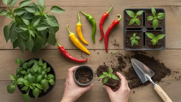 How to Transplant Pepper Seedlings