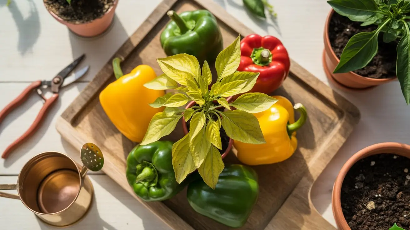 Pepper Leaves Turning Yellow - complete guide with tips and instructions
