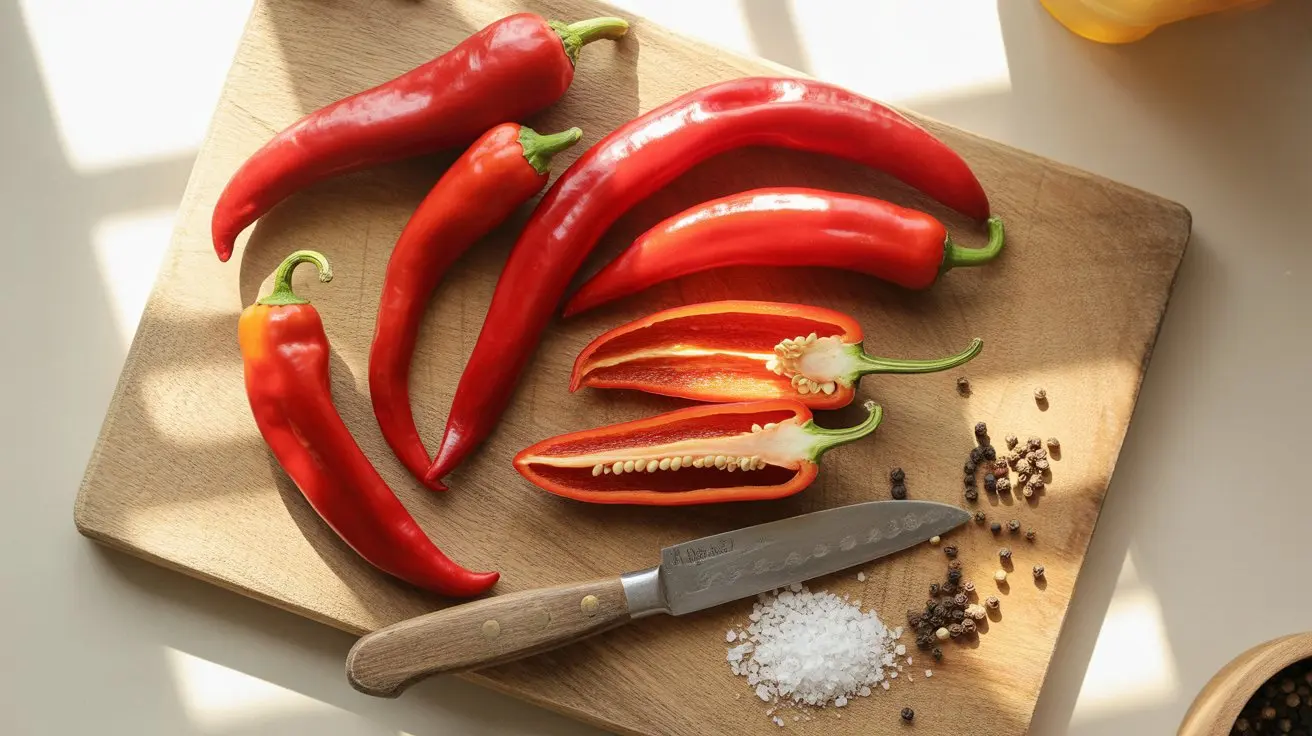 Aji Colorado pepper - appearance, color and shape