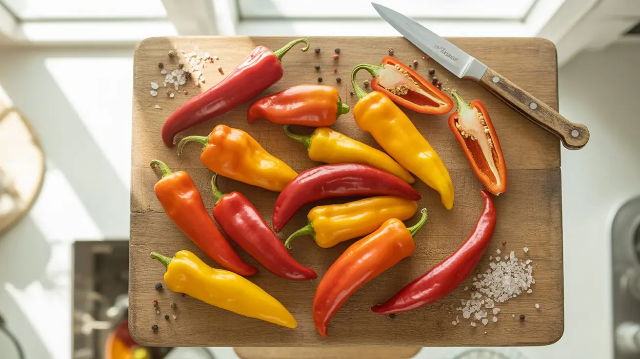 Aji Dulce pepper - appearance, color and shape