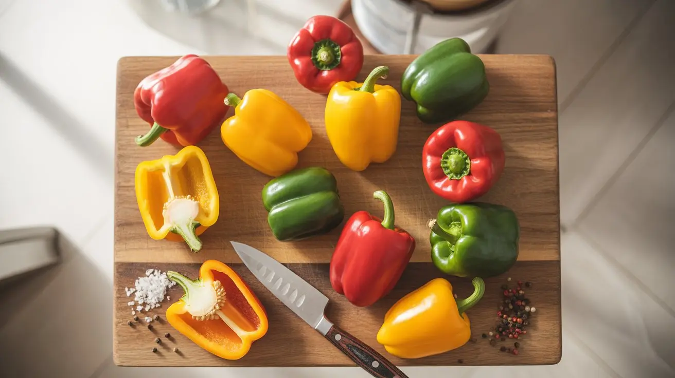 Bell Pepper pepper - appearance, color and shape