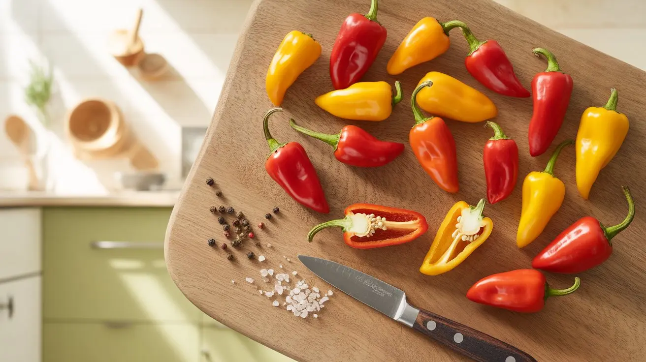 Biquinho Pepper pepper - appearance, color and shape