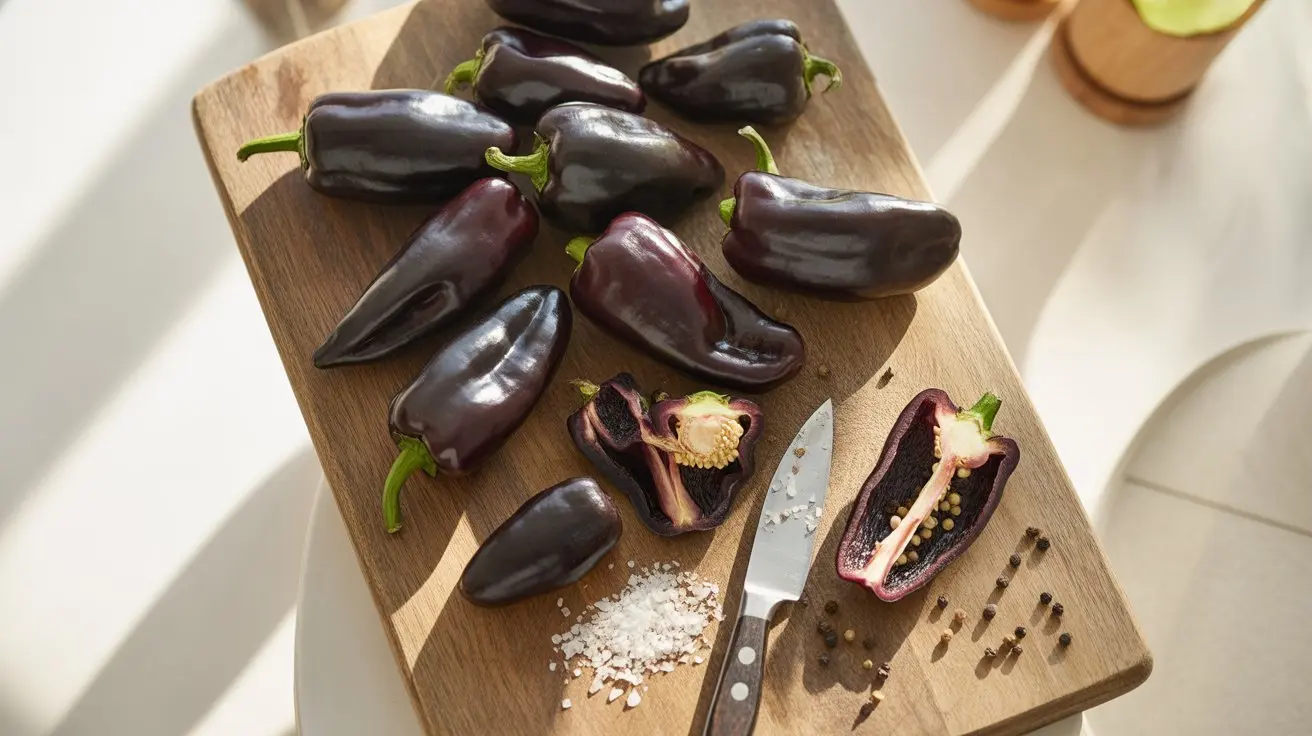 Black Pearl Pepper pepper - appearance, color and shape