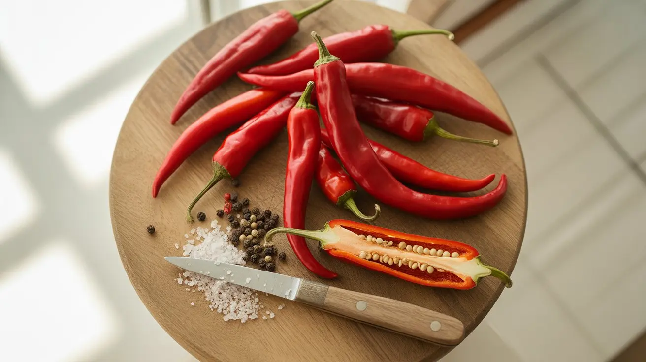 Calabrian Chili pepper - appearance, color and shape