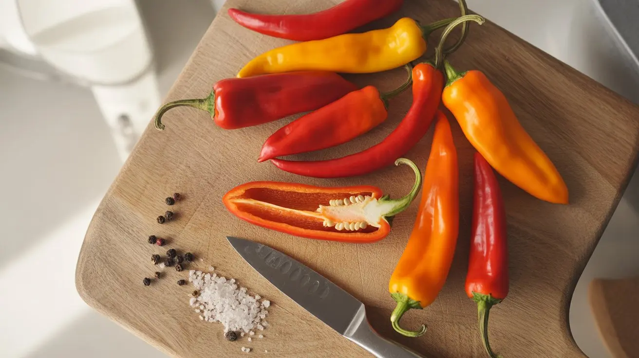  pepper - appearance, color and shape