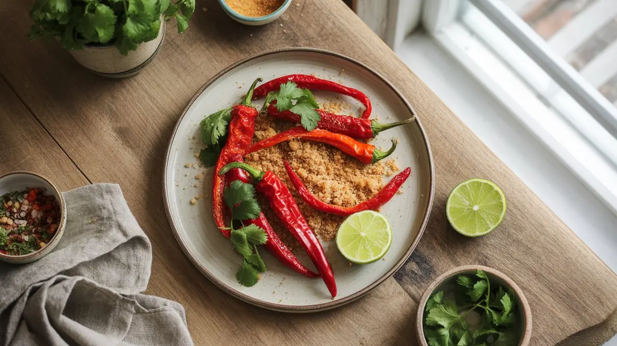 Fresh Dundicut Pepper peppers showing color, shape and texture