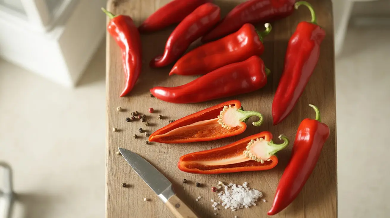 Espelette Pepper pepper - appearance, color and shape