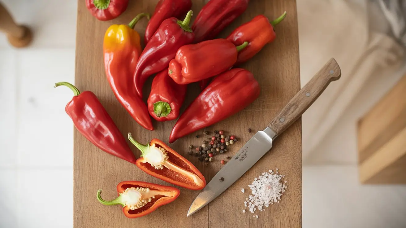  pepper - appearance, color and shape