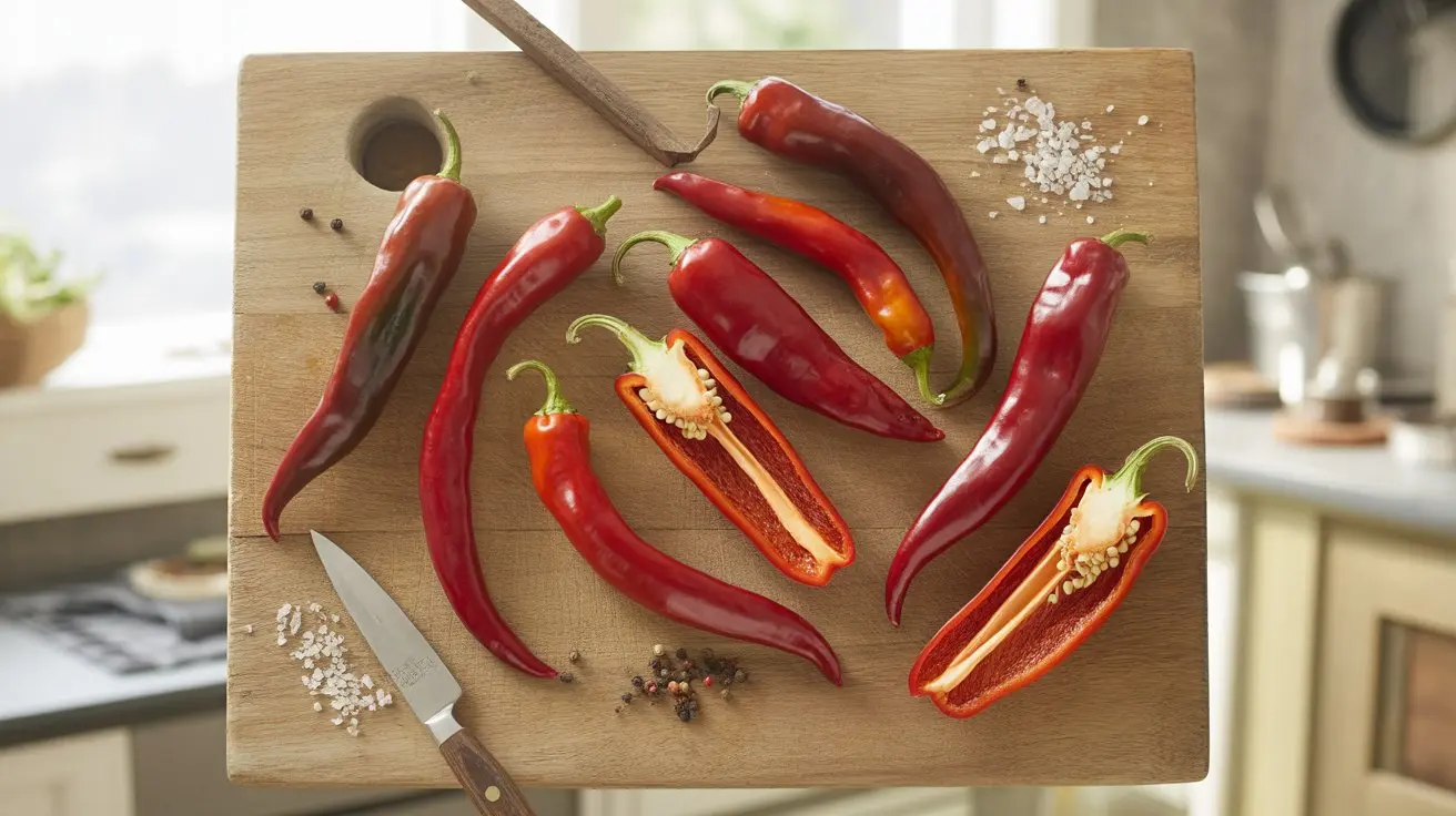 Holy Mole Pepper pepper - appearance, color and shape