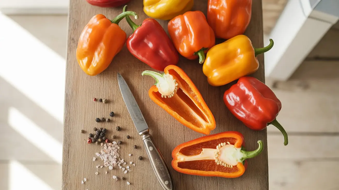 Hot Paper Lantern Pepper pepper - appearance, color and shape