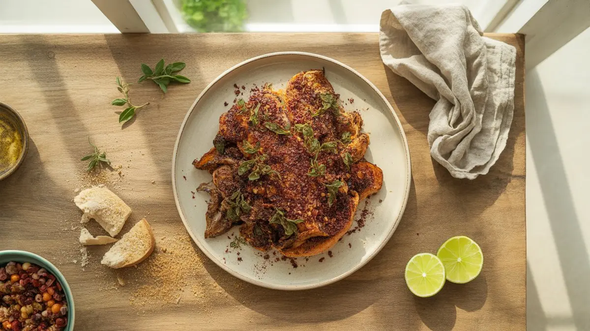 Fresh Isot Pepper peppers showing color, shape and texture
