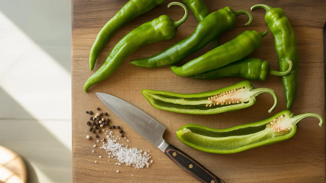 Long Hot Italian pepper - appearance, color and shape