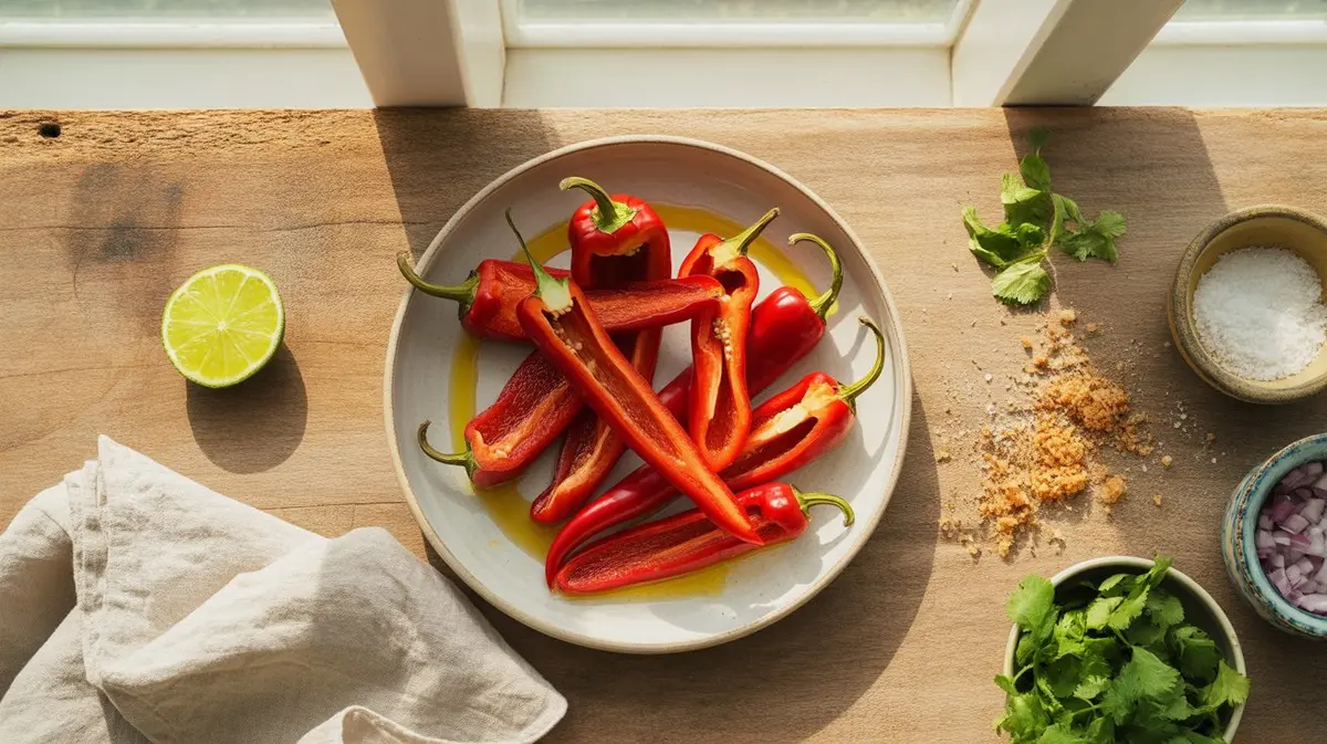 Fresh Pepper X peppers showing color, shape and texture
