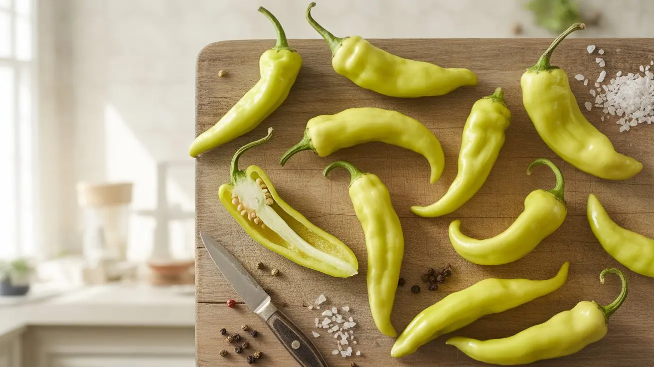 Pepperoncini pepper - appearance, color and shape