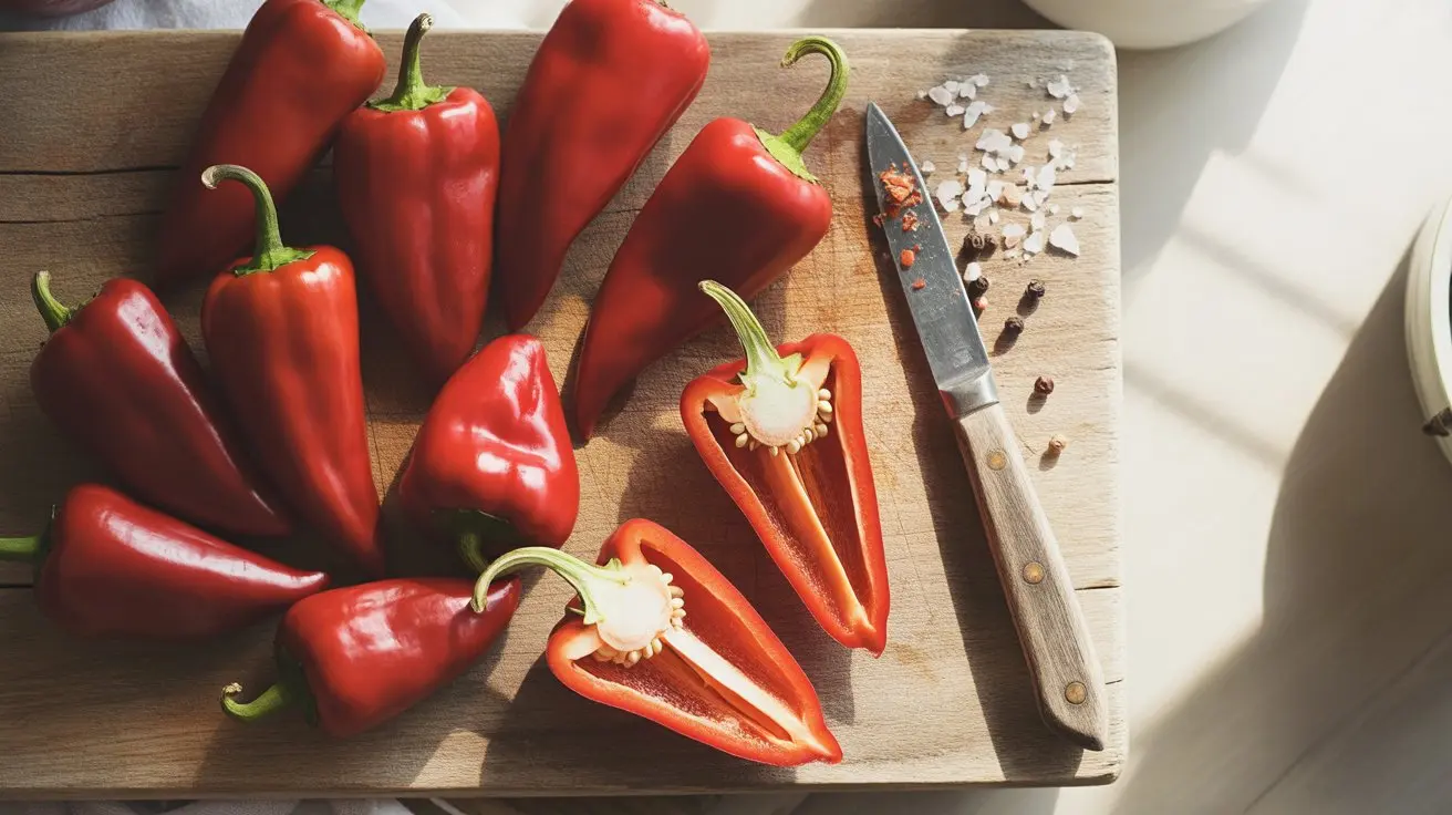 Piquillo Pepper pepper - appearance, color and shape