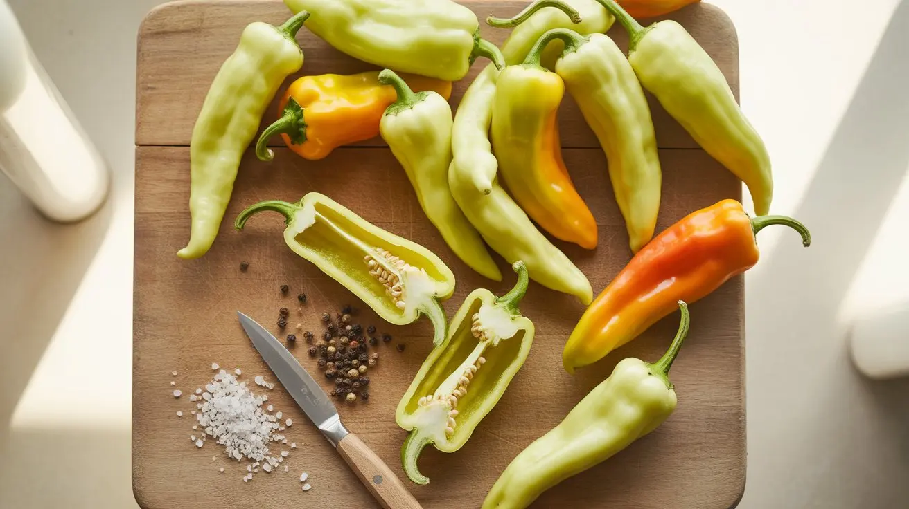 Santa Fe Grande pepper - appearance, color and shape