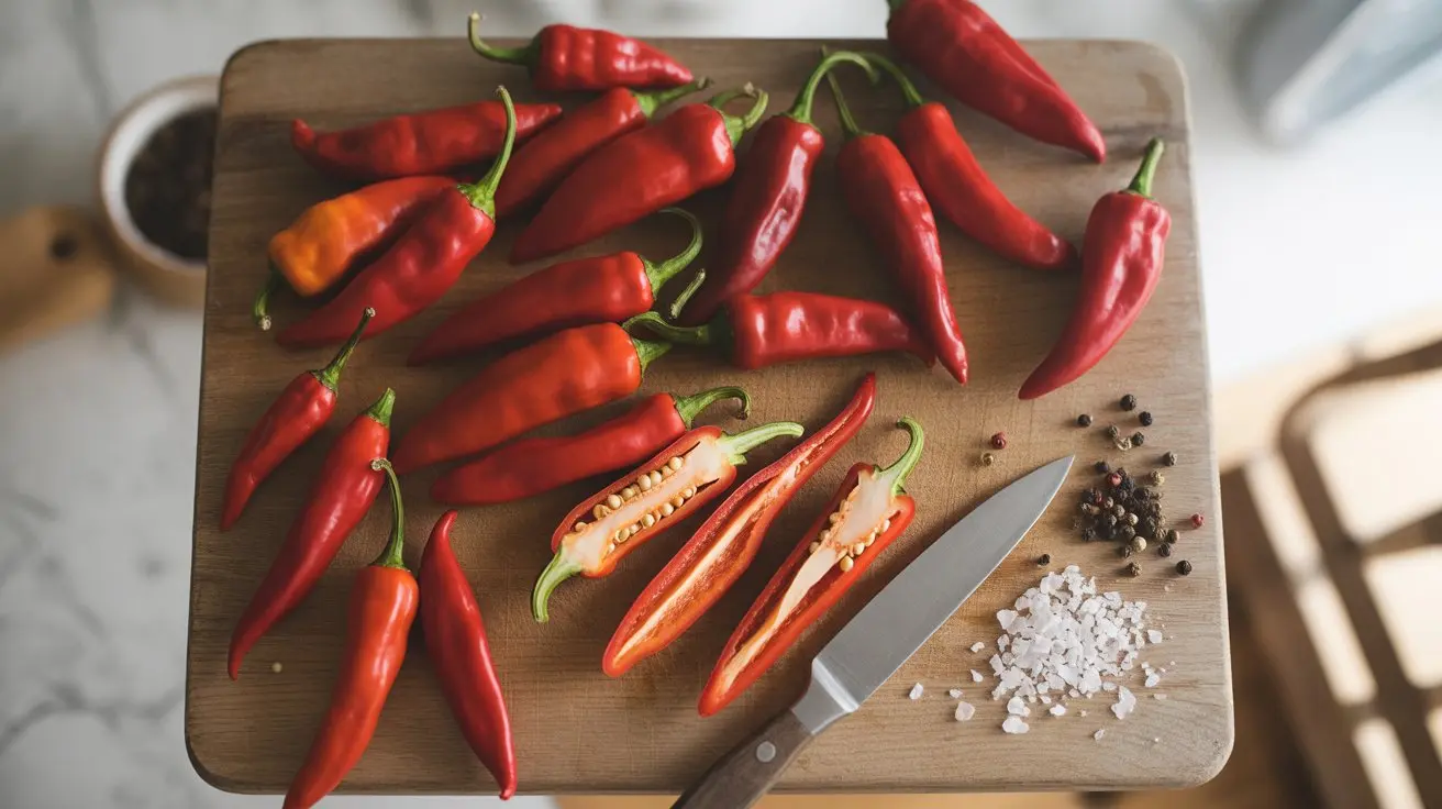 Tabasco Pepper pepper - appearance, color and shape