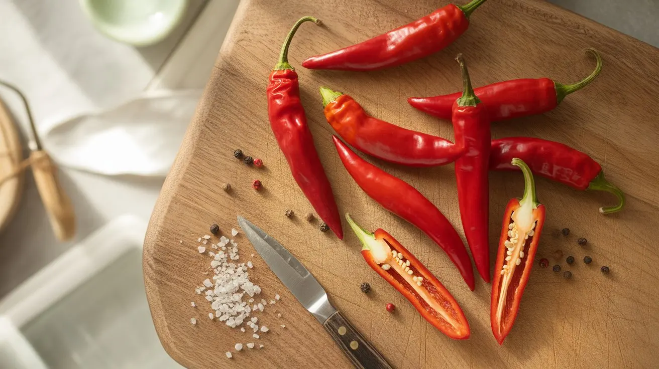 Teja Chili pepper - appearance, color and shape