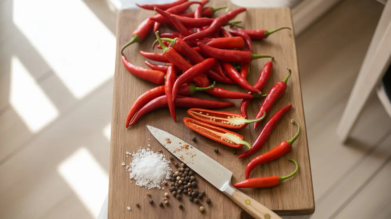 Tien Tsin pepper - appearance, color and shape