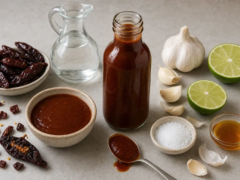 Chipotle Hot Sauce finished texture and serving consistency