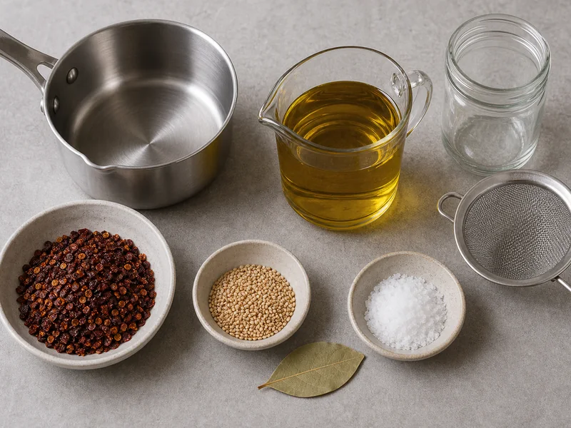 Chipotle Olive Oil preparation and ingredients