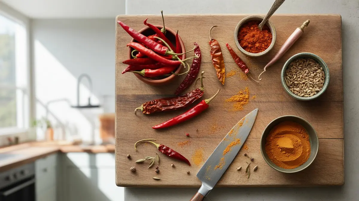 Harissa Paste - preparation and ingredients