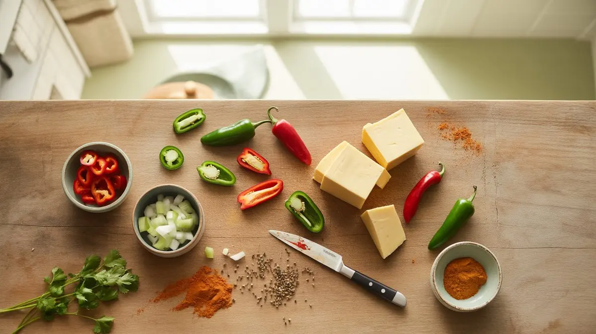 Pepper Jack Queso Recipe - preparation and ingredients