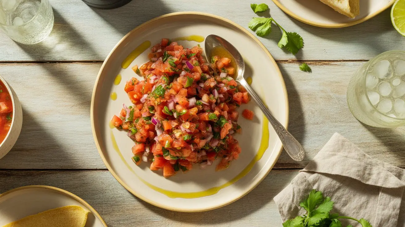 Pico de Gallo recipe - finished dish ready to serve