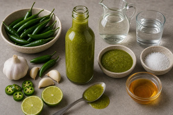 Serrano Hot Sauce