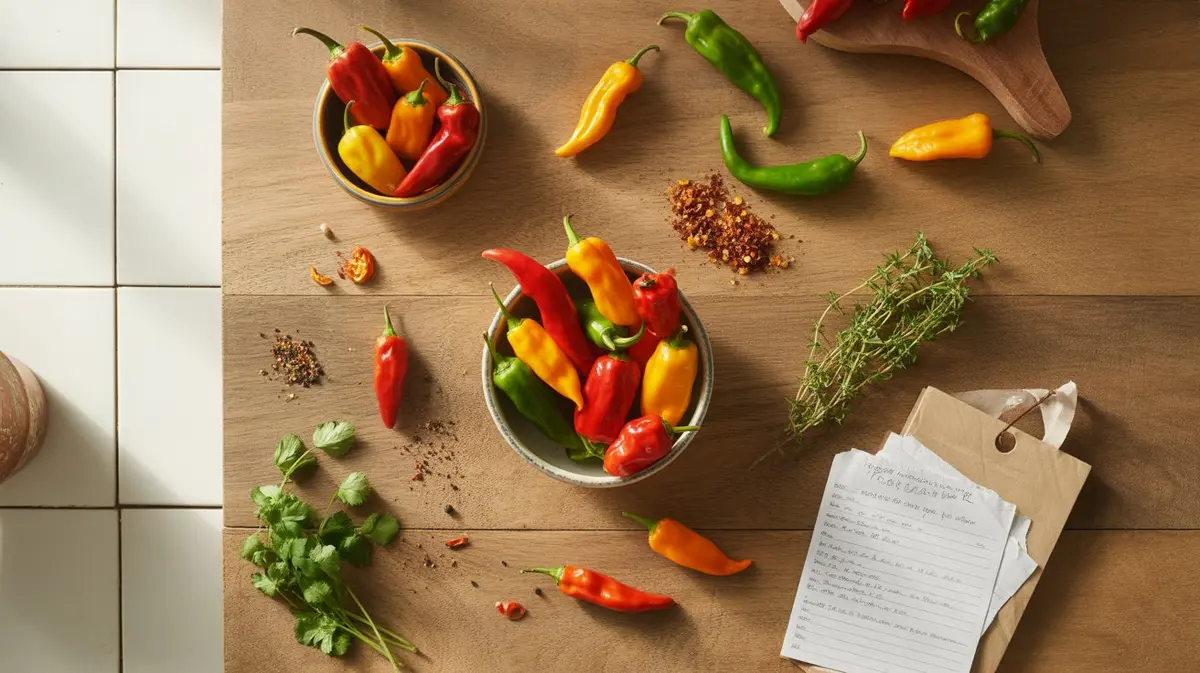 Comparison of Datil Pepper with similar peppers for substitution