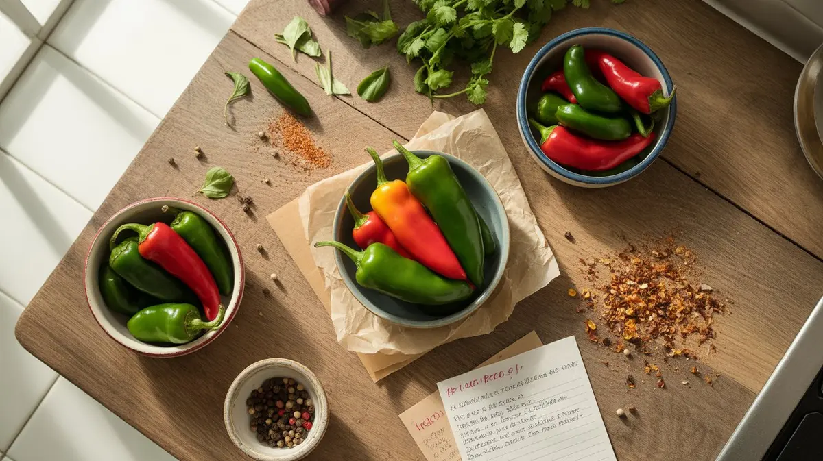 Comparison of Fresno Pepper with similar peppers for substitution