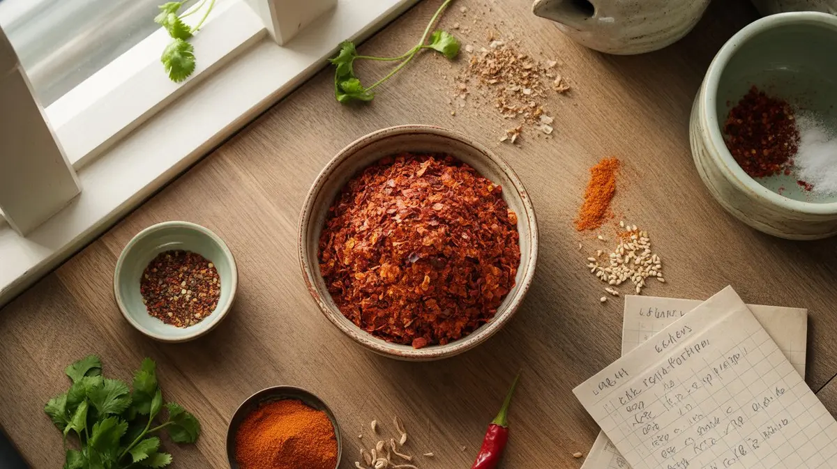 Comparison of Gochugaru Flakes with similar peppers for substitution
