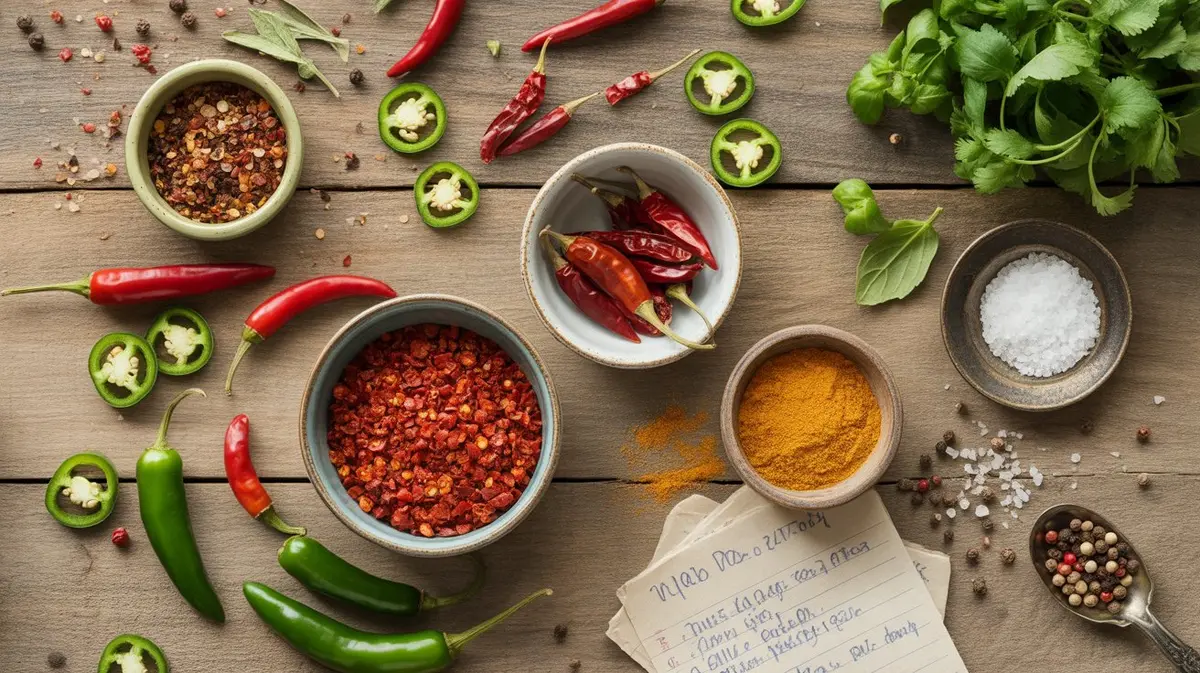 Comparison of Malagueta Pepper with similar peppers for substitution