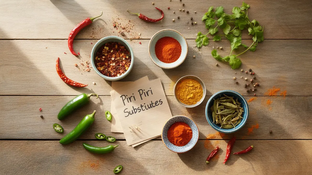 Comparison of Piri Piri Pepper with similar peppers for substitution