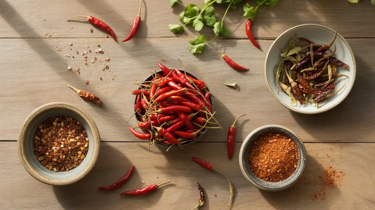 Comparison of Tien Tsin Pepper with similar peppers for substitution